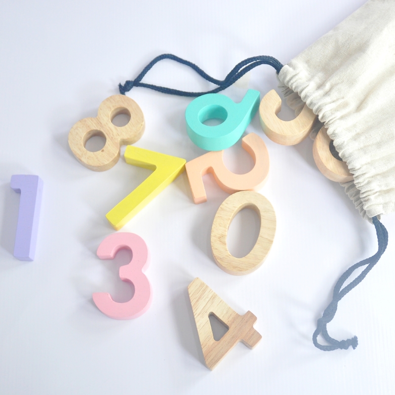 Wooden Numbers